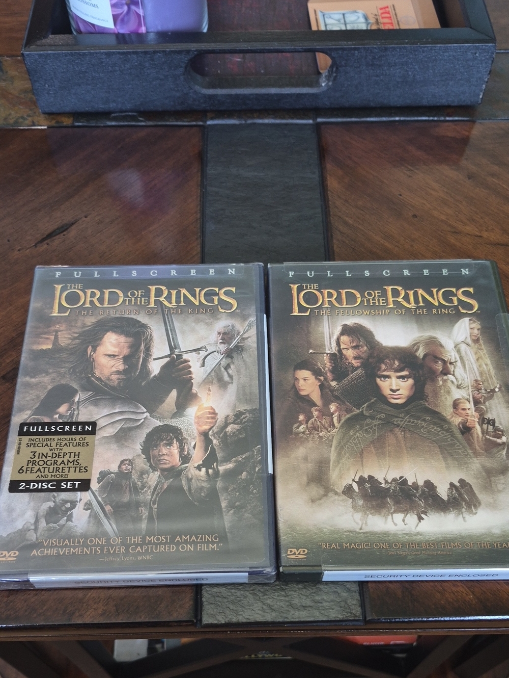 The Lord of the Rings DVD Set - Widescreen New In Plastic
